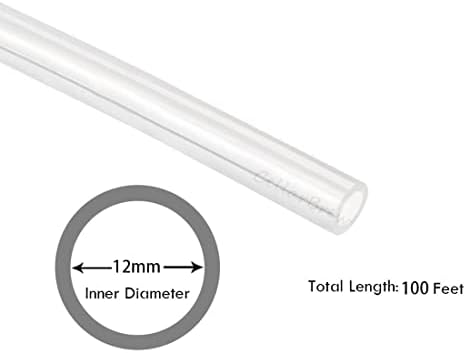 12MM ID Silicon Tubing, JoyTube Food Grade Silicon Tubing 12MM(1/2") ID x 16MM(5/8") OD 100 Feet High Temp Pure Silicone Hose Tube for Home Brewing Winemaking - Image 2