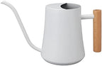 Jeffergarden Stainless Steel Watering Can, 1000ml Long Spout Wood Handle - Image 6
