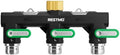 Restmo 3 Way Garden Hose Splitter Heavy Duty 100% Metal Body by Restmo
