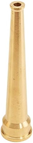 FireHoseDirect Brass Smooth Bore Garden Hose Nozzle (GHT) by FireHoseDirect