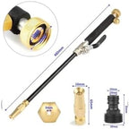 Hicks Ridge Garden Hose Nozzle Sprayer - Heavy Duty High Power Water Wand - Pressure Washer Gun Attachment - Garden Hose Jet Nozzle - Image 2