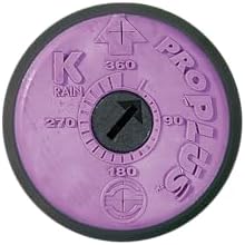 K Rain ProPlus 3/4" Reclaimed Water (RCW) Gear Drive Rotor Sprinkler 4 1/2" Pop-Up | 22' - 50' Spray Distance, 40° - 360° Arc Spray Pattern with Full-Circle | Includes Install Kit (2 Pack) - Image 3