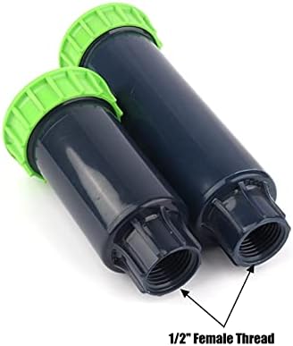 Hose Connector Adapter 10 Pieces/batch 1/2 Inch 90-360 Degree Adjustable Plastic Pop-up Sprinkler Head Swing Joint Agricultural Greenhouse Garden Irrigation (Color : Long 180 Degrees) - Image 6