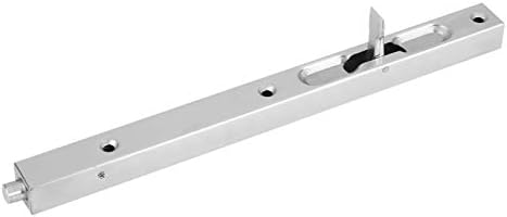 Lock Bolts, Door Security Slide Latch Lock, Heavy Duty Steel Sliding Door Lock - 304 Stainless Steel Flush Latch Bolt Slide Lock, Home Gate Door Security Guard, Door Bolt Lock(10in) - Image 5