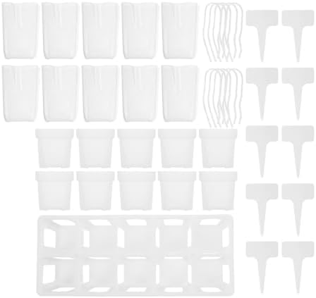 COLLBATH Inch Self Watering Square Propagation Pots with Tray by COLLBATH