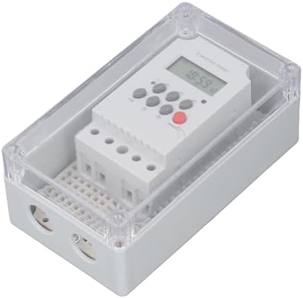 Swimming Pool Pump Timer Digital Timer Box Programmable Time Control Switch Heater Spa - Outdoor Water Pump Timer (DC 12V) - Image 2