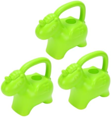 Yosoo Plastic Watering Cans 3 Pack, Cute Animal Shaped Handheld Watering - Image 6
