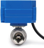 U.S. Solid 3/4" Motorized Ball Valve with US Plug 110VAC NSF Certified 304SS Electrical Ball Valve,Auto Return, Normally Closed (Pack of 12) - Image 7