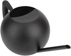 Stainless Steel Watering Can Black Long Spout Watering Pot 1000ml Metal Sprinkle Pot for Indoor Outdoor Plants Houseplants Bonsai Balcony Garden Use by Unknown