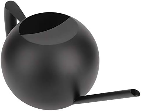 Stainless Steel Watering Can Black Long Spout Watering Pot 1000ml Metal Sprinkle Pot for Indoor Outdoor Plants Houseplants Bonsai Balcony Garden Use by Unknown