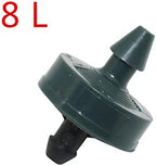 100 Pcs 2L 4L 8L Steady Flow Dripper Pressure Compensating Emitter Durable Drip Irrigation Water Regulator Steady Flow Dripper(Green) - Image 2