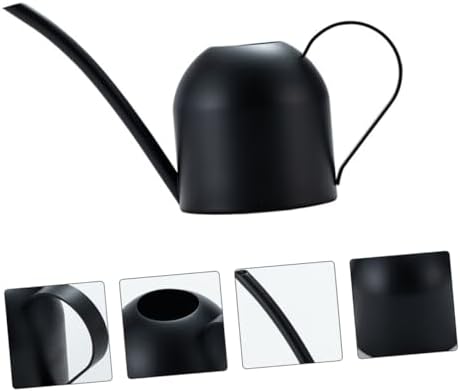 Stainless Steel Watering Can Long Spout Watering Kettle for Indoor Outdoor Plants Gardening Pot Metal with Wide Inlet Convenient Fill - Image 4