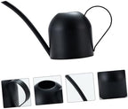 Stainless Steel Watering Can Long Spout Watering Kettle for Indoor Outdoor Plants Gardening Pot Metal with Wide Inlet Convenient Fill - Image 4