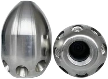 Stainless Steel Pipeline Cleaning Nozzle, 100-300bar, 1in - Image 2