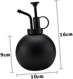 500ml Stainless Steel Watering Can Xmas for Flowers and Plants, Black - Image 2