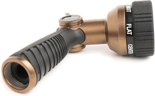 10-Pack Corvid Thumb Control 8-Pattern Garden Hose Nozzle, High-Pressure Adjustable Spray with Ergonomic Soft-Grip Handle and Durable Metal Construction, Ideal for Lawn & Garden, Car Washing - Image 5