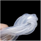 10m Transparent Silicone Tube Flexible, for Garden Rubber Hose Aquarium Soft Tubing Hose Parts(ID 5mm x OD 10mm) by Unknown