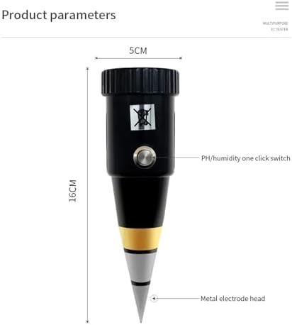 Soil Moisture PH Meter Acidity Humidity Tester Metal Sensor Probe 3~8ph No Battery Hygrometer for Planting Garden Tool - Image 7