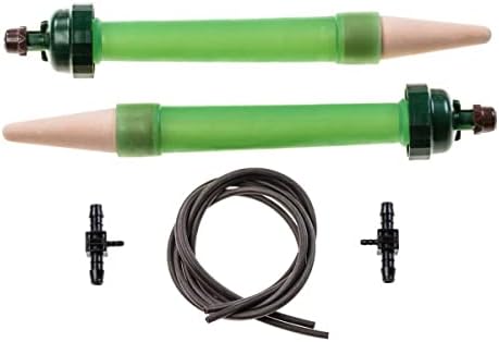 Blumat Plant Watering Devices - Tropf Maxi Outdoor Sensor Self Watering Planter Insert - Prevents Overwatering - Provides Consistent Hydration for Larger Plants and Deep Rooted Containers - 2 Pack - Image 2