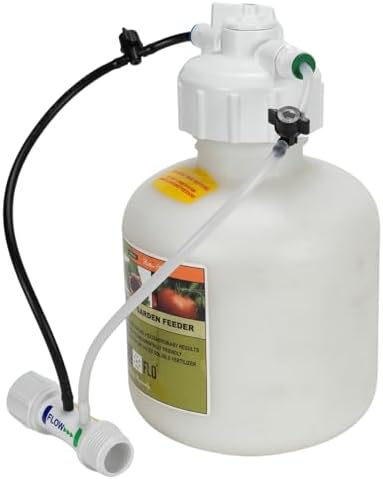 EZ-FLO 3/4 Gallon Hose‑Bib & Drip Fertilizer Injector | Low‑Pressure Garden Feeder for On/Off Flow & Drip Irrigation | EZ 2005‑HB - Image 4
