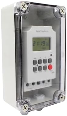 220V 25A MT316SE Second Programmable Rain-Proof Outdoor with IP66 Water Proofcase Digital Timer Switch - Image 3