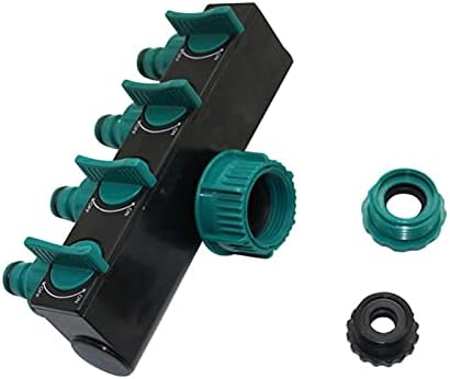 Hose Connector Adapter 1 European Standard Threaded Faucet Adapter For 4-way Hose Distributor With 1/2" -3/4" -1" Internal Threaded Garden Hose (Color : Blue) - Image 7