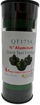 Arbiter Backflow Quick Connect Test Fittings (Aluminum, 3/4" (Set of 3)) - Image 4