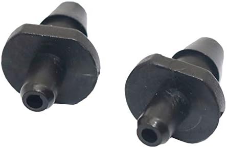 Hose Connector 1/4" Single Barb Straight Connector Greenhouse Irrigation 4mm Hose 4/7mm Barbed Hose Coupling Drip Irrigation Fittings 500 Pcs (Color : Black, Diameter : 1/4'') - Image 4