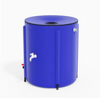 VINGLI Collapsible Rain Barrel Portable Rain Water Collection (Blue, 50 Gallon) by VINGLI