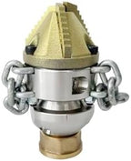 1/2" High Pressure Diamond Chain Rotating Nozzle 70L for Sewer - Image 3