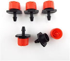 Adjustable Irrigation Drippers 4/7 pe Hose Water Sprinkler Micro Flow Dripper 8 Holes Drip Head Scattering Spray Garden Irrigation Nozzles self Watering kit(50 Sets) - Image 4