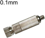 Garden Sprinkler Watering Sprayer 3Pcs 20~90 Bar High Pressure Mist Nozzle Stainless Steel Sprinkler For Misting System Plant Cooling Fog Sprayers With Net Filter (Color : 0.1 mm mist) - Image 2