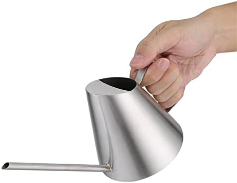 Stainless Steel Watering Can 400ml/13.52oz, Brushed Metal - Image 6