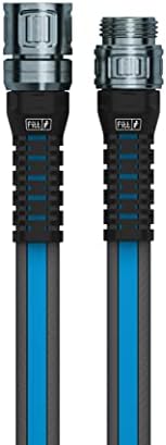 FITT Force Pro Water Hose, Lightweight Ultra Flexible Durable Kink-Free Heavy-Duty Commercial Grade Flat Garden Hose, Grey and Blue, 50-Feet x 5/8-Inch - Image 2
