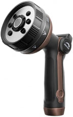 RESTMO Garden Hose Nozzle Heavy Duty, Thumb Control Metal Sprayer Nozzle by Restmo