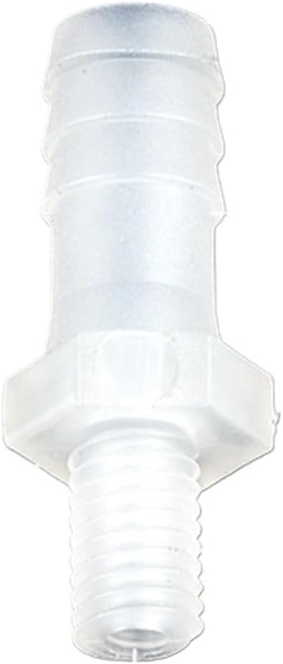 10 Pcs M6 to 2mm PP/PE Hose Connector, Straight Barb Adapter for Irrigation Tubing, Aquarium Air Pump, Water Pipe Joint(M8-10mm,3 pieces) by Unknown
