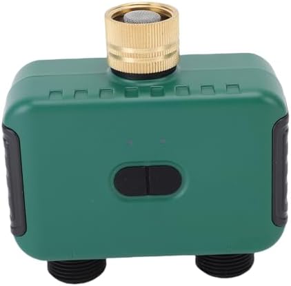Qinlorgo 2 Zone Smart Sprinkler Timer, Garden Hose Water Timer with Auto Rain Delay, Large LCD Display Digital Irrigation System, Ideal for Plant, Yard, Lawns & Outdoor, G3/4in - Image 4