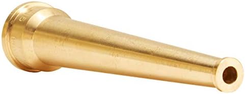 FireHoseDirect Brass Smooth Bore Garden Hose Nozzle (GHT) - Image 2
