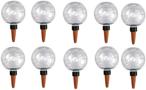 500ML Plant Watering Globes Automatic Self Watering Planter, Plant Watering Devices System Water Plants While Away (10Pcs) by Unknown
