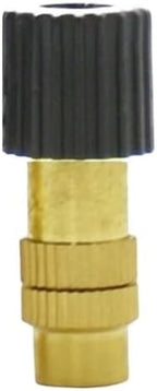 15-250Pcs Drip Irrigation Misting Brass Nozzle Garden Spray Cooling Parts Copper Sprinkler with Thread Barb Tee Connector(38mm250pcs) - Image 6