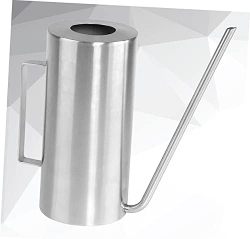 Watering can,Stainless Steel Pitcher Watering Can for Indoor Plants Spray Bottles for Plants Metal Sprinkling Can Stainless Steel Watering Kettle Plant Mister Jug Shower Pot Spout Watering Can(Silver) - Image 4