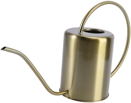 Watering Kettle with Long Spout 2000ml Stainless Steel for Home Gardening by SEWOART