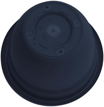 Bloem Ariana 6" Plastic Self-Watering Planter, Navy, 4-Pack - Image 7