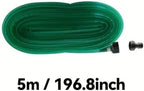 2-in-1 Garden Sprinkler & Soaker Hose Flexible Anti-Twist Water-Saving 70% for Lawn Flower Bed Narrow Area Easy Storage(5m) - Image 2
