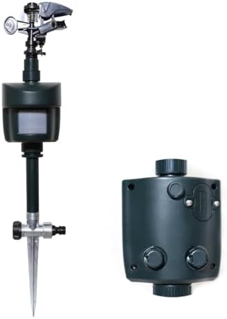 Motion Activated Sprinkler Day/Night Detection Modes Repellent Detector by Splanteen