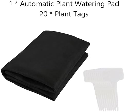 SagaSave 2 Packs Automatic Plant Watering Mat, Self Watering Capillary Mat, 3mm Thicken Vacation Plant Watering System for Greenhouse Hydroponics Indoor Potted Plants - Image 7