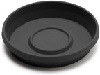 Bloem Terra 16" Round Plastic Plant Saucer, Lightweight UV-Resistant Indoor/Outdoor Flower Pot Tray - Fits 16-inch Planter Pots, Black, 2-Pack - Image 3