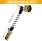 RESTMO Heavy Duty Metal Hose Wand, Watering Wand for Garden Hose - Image 2