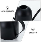 COHEALI Stainless Steel Watering Pot with Long Spout for Precise Indoor Plant Care Metal Gardening Watering Can for Houseplants and Desk Pots Elegant Black Finish - Image 6