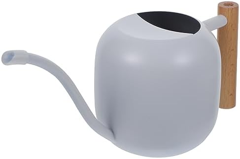 Happyyami 2pcs Watering Can Indoor Plants Succulent Plants Small Plant Misters Pot Watering Flower Kettle House Plants Outdoor Plants Metal Household Watering Pot White Stainless Steel - Image 5